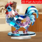 Colorful Acrylic Animal Desktop Decoration Cute Modern Figurine For Home Office 1
