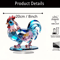 Colorful Acrylic Animal Desktop Decoration Cute Modern Figurine For Home Office 4