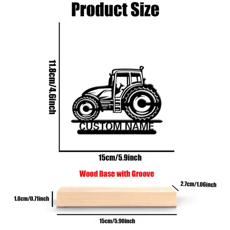 Personalized SUV Metal Art With Wooden Base Custom Car Desk Decor For Modern Spaces 3