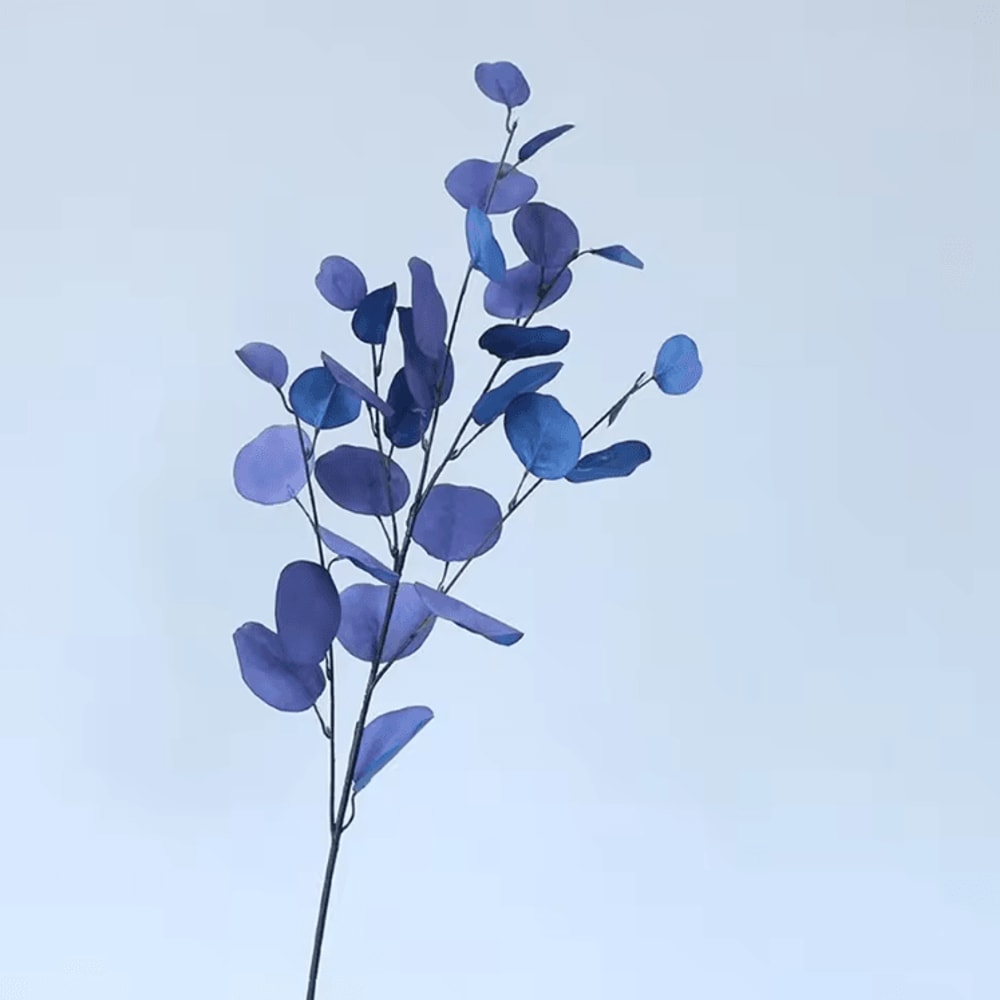 Long Stem Artificial Eucalyptus Leaves Realistic Greenery For Wall Vase DIY Decor 2