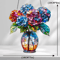 Acrylic Hanging Flower Suncatcher 2D Plant Basket Sunlight Catcher Decor 4