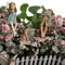Whimsical Mini Fairy Garden Stake Set 6PCS Enchanting Outdoor Plant Decor 1