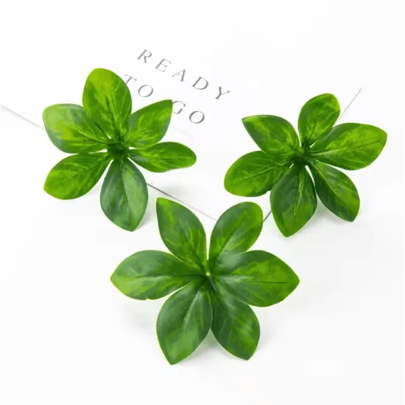 50PCS Hanging Bell Leaf Artificial Flower Set DIY Garland Wedding Decor Kit 4