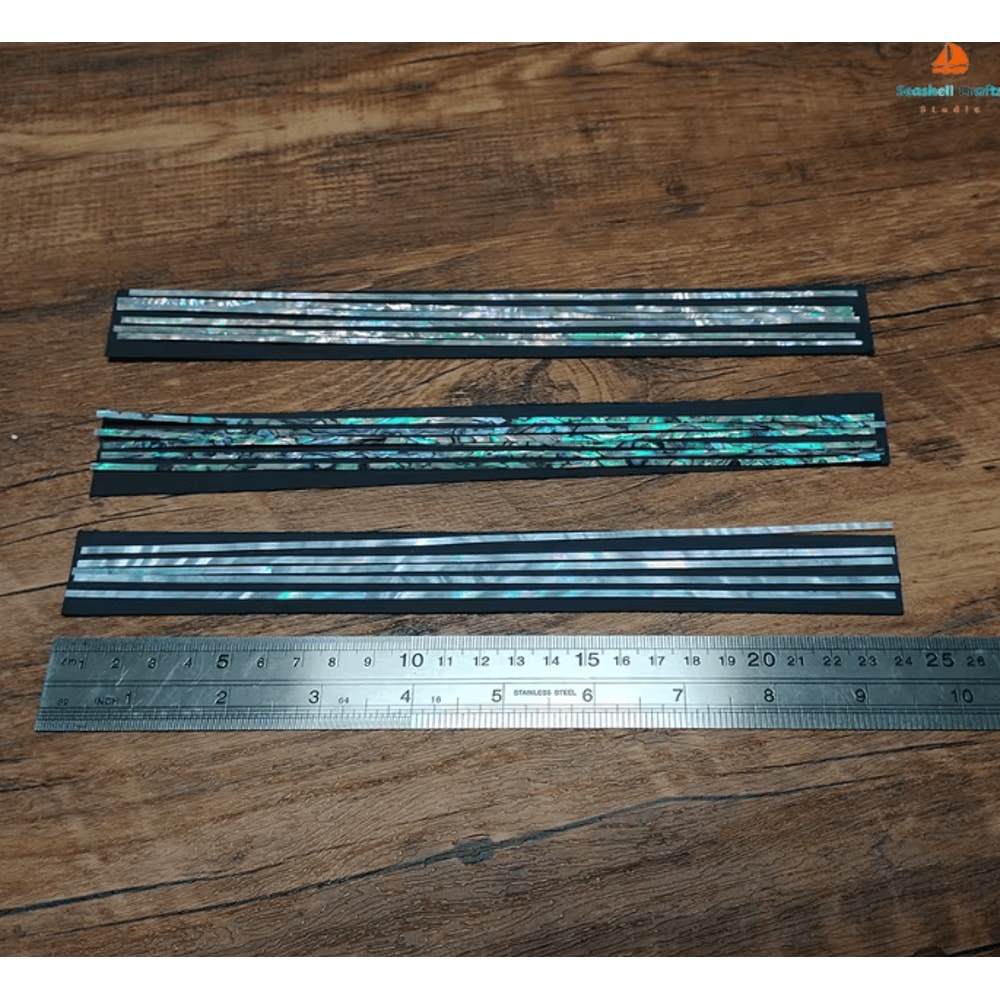 Paua Abalone Shell Inlay Strips Iridescent Mother Of Pearl For Guitar DIY Crafts 0