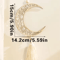 Ramadan Moon Tassel Wooden Hanging Ornament Eid Mubarak Home Decor 3