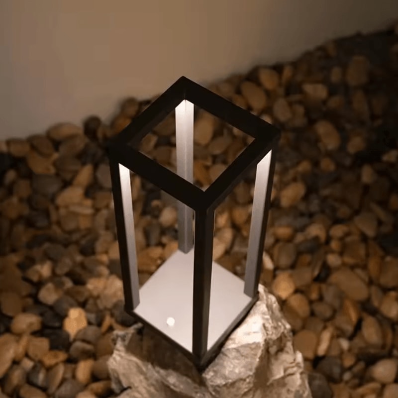 Modern European Rechargeable LED Table Lamp Elegant Cordless Ambient Light For Home Dining 1