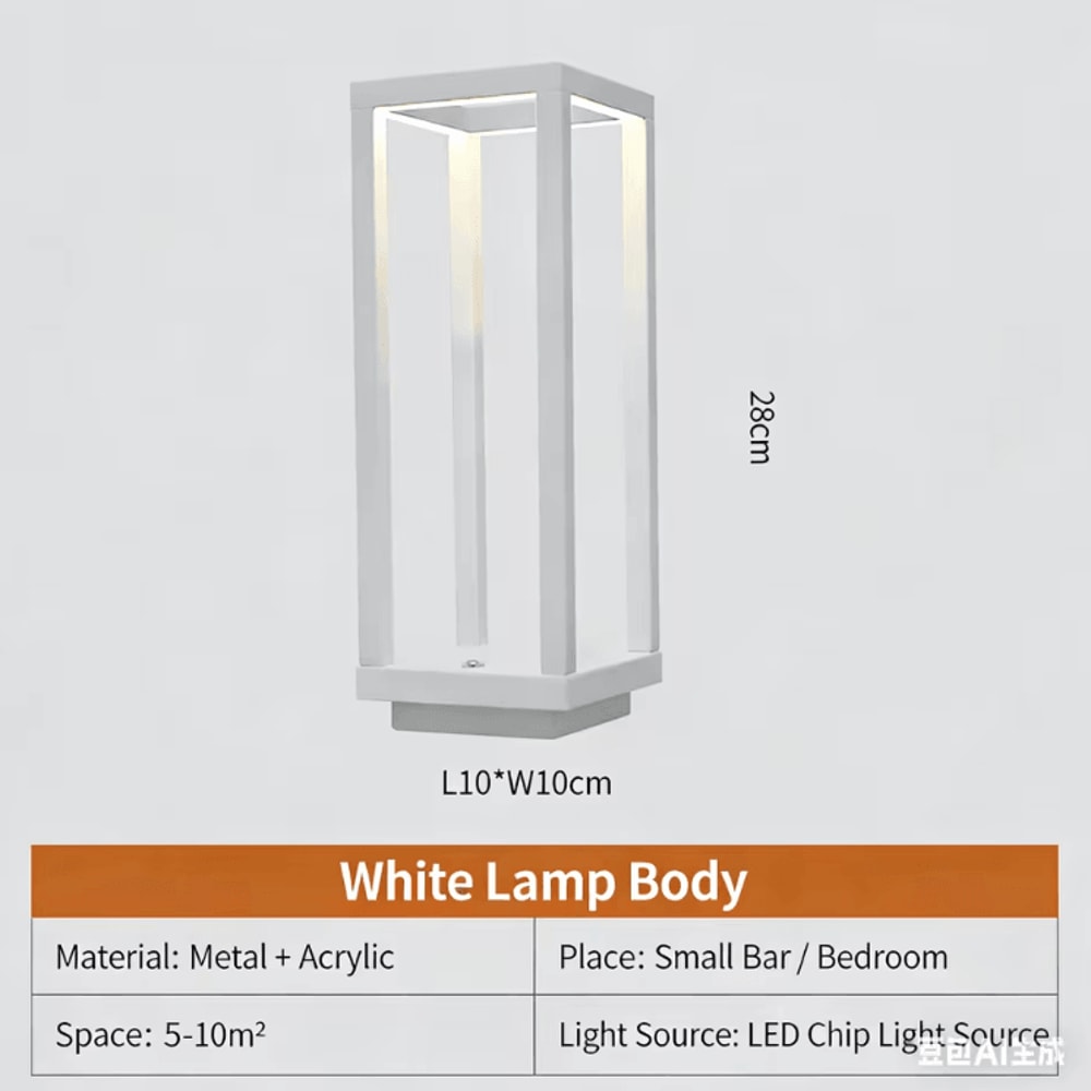 Modern European Rechargeable LED Table Lamp Elegant Cordless Ambient Light For Home Dining 2