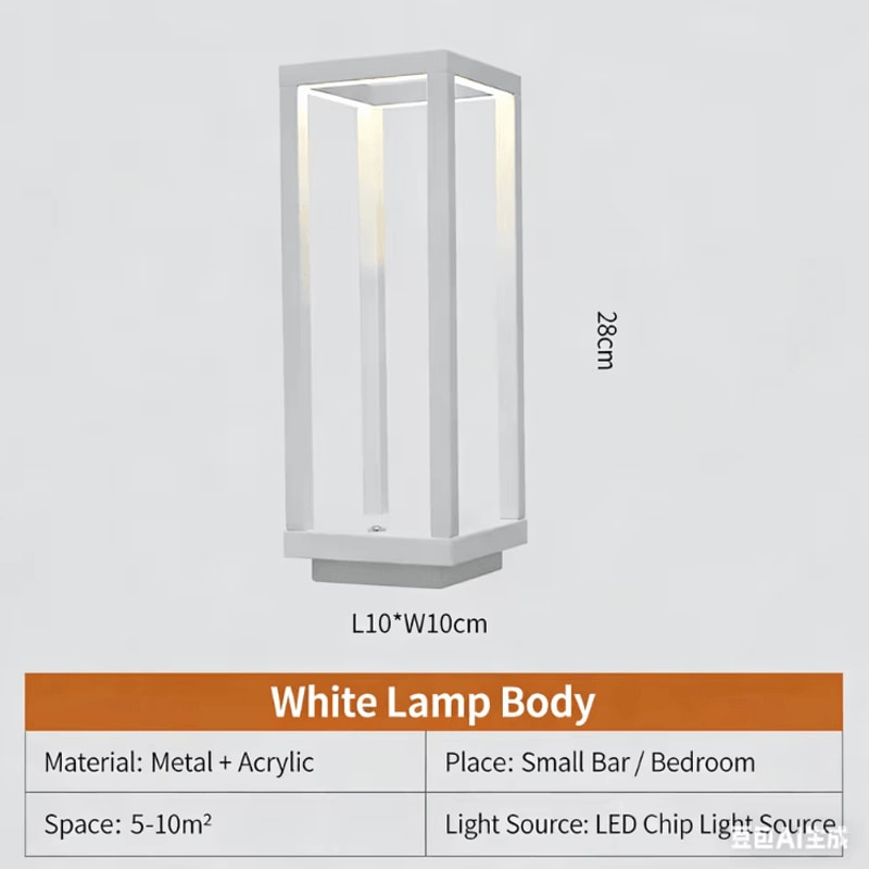 Modern European Rechargeable LED Table Lamp Elegant Cordless Ambient Light For Home Dining 2