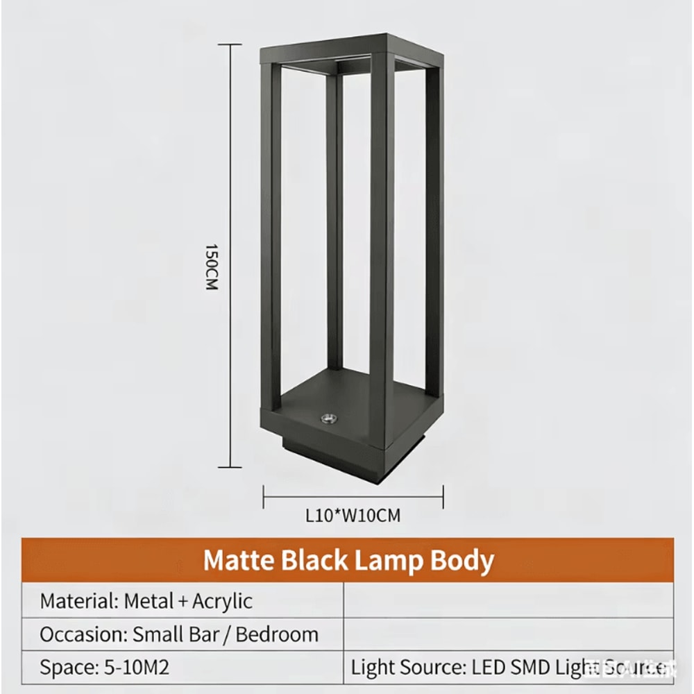 Modern European Rechargeable LED Table Lamp Elegant Cordless Ambient Light For Home Dining 3