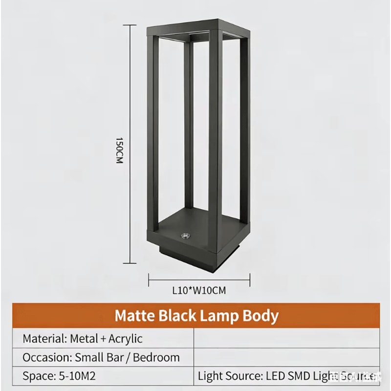 Modern European Rechargeable LED Table Lamp Elegant Cordless Ambient Light For Home Dining 3