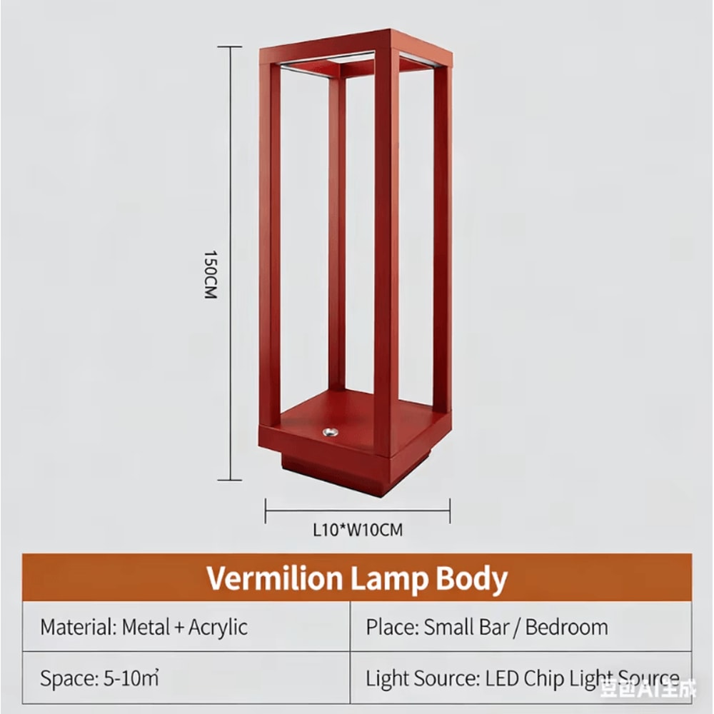 Modern European Rechargeable LED Table Lamp Elegant Cordless Ambient Light For Home Dining 4