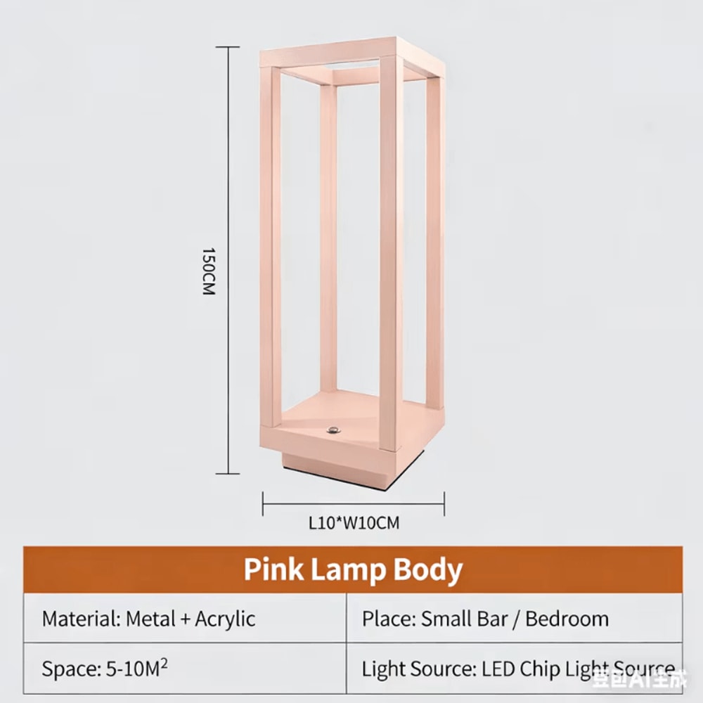 Modern European Rechargeable LED Table Lamp Elegant Cordless Ambient Light For Home Dining 5
