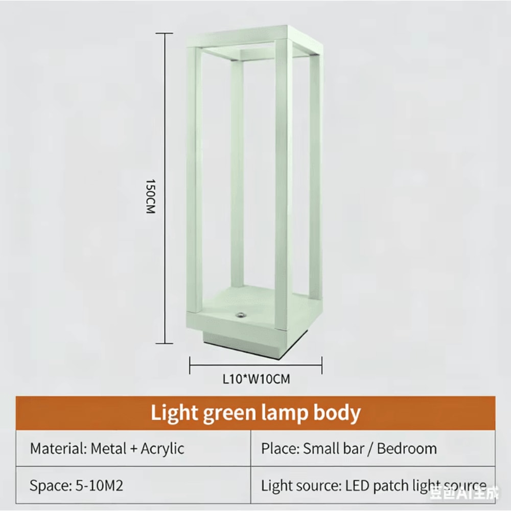 Modern European Rechargeable LED Table Lamp Elegant Cordless Ambient Light For Home Dining 7