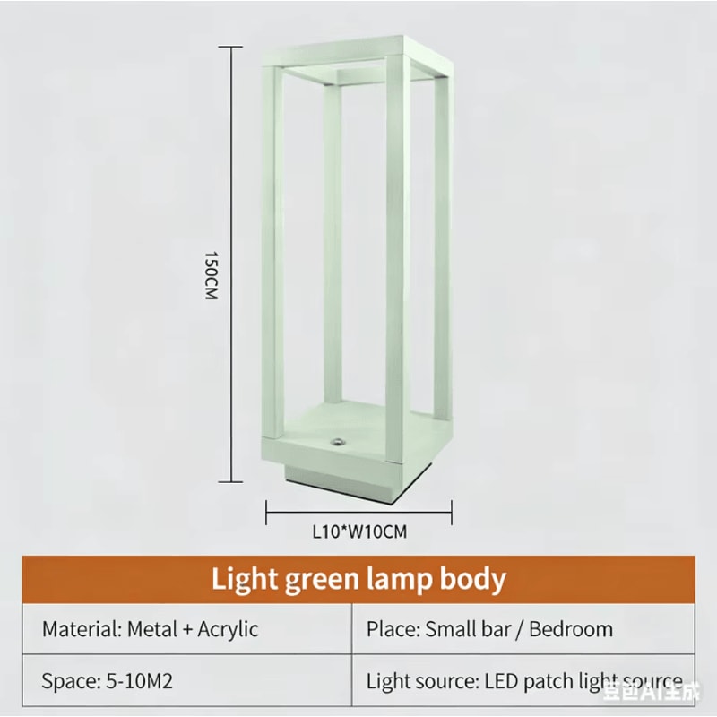 Modern European Rechargeable LED Table Lamp Elegant Cordless Ambient Light For Home Dining 7