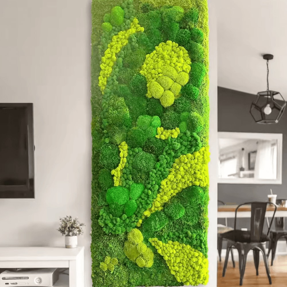 Natural Green Artificial Moss Eternal Life DIY Decor For Mini Gardens Home Styling 1