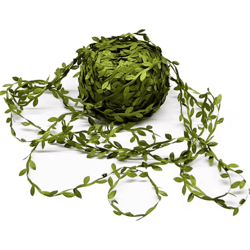 silk leaf artificial vine garland – flexible greenery decor for diy & home styling