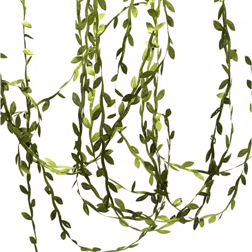 Silk Leaf Artificial Vine Garland Flexible Greenery Decor For DIY Home Styling 2