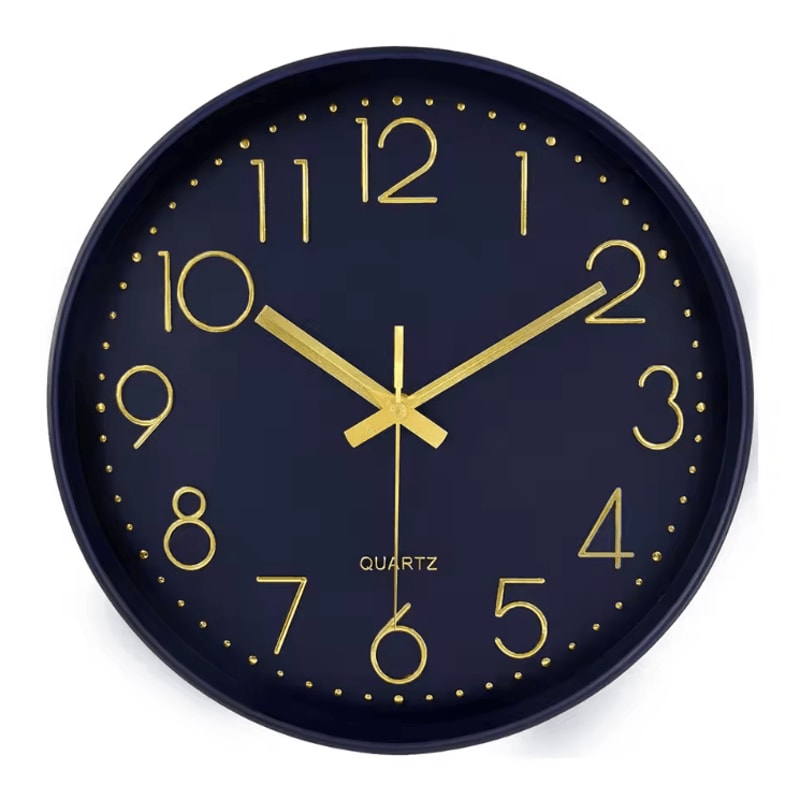 Minimalist Silent Quartz Wall Clock Modern NonTicking Home Office Decor 6