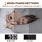 Large Display Digital Alarm Clock LED Temperature Clock With Night Light For Home Office 2