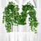 Artificial Ivy Leaf Hanging Garland Lush Green Vine Decor For Home Events 2