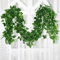 Artificial Ivy Leaf Hanging Garland Lush Green Vine Decor For Home Events 3
