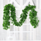 Artificial Ivy Leaf Hanging Garland Lush Green Vine Decor For Home Events 4