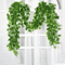 Artificial Ivy Leaf Hanging Garland Lush Green Vine Decor For Home Events 6