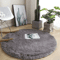 Fluffy Round Plush Rug Soft Shag Carpet For Kids Room Living Space Cozy Corners 2