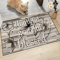 Rustic Wooden Box Trap Doormat Washable Absorbent Entryway Rug For Home Decor 0