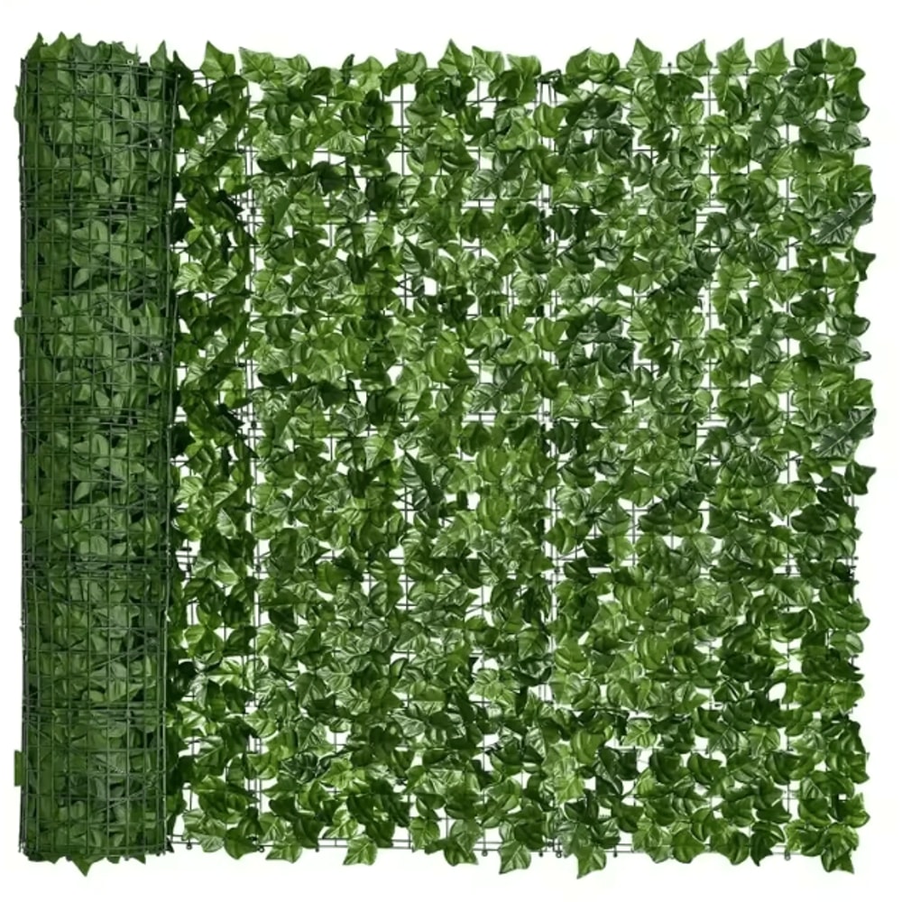 Artificial Ivy Fence Wall Panel Lush Green Privacy Screen For Home Balcony Garden 0