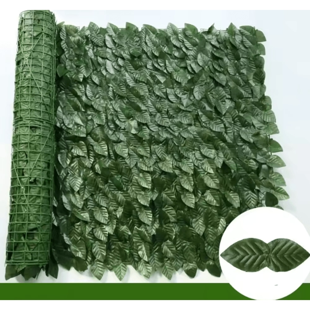 Artificial Ivy Fence Wall Panel Lush Green Privacy Screen For Home Balcony Garden 3