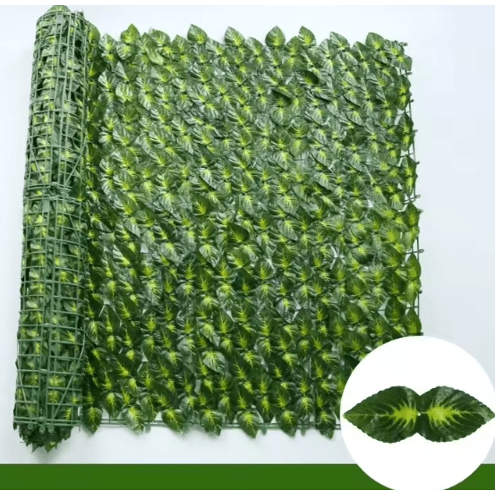 Artificial Ivy Fence Wall Panel Lush Green Privacy Screen For Home Balcony Garden 5