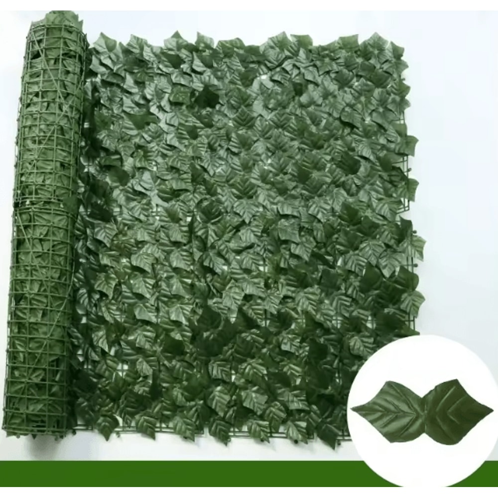 Artificial Ivy Fence Wall Panel Lush Green Privacy Screen For Home Balcony Garden 6