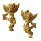 Cute Cherub Angel Wall Hanging Set Resin Cartoon Angel Decor For Cozy Spaces 4