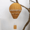 Handwoven Rattan Hot Air Balloon Wall Hanging Boho Nursery Decor For Baby Rooms 2