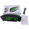 Large LED Digital Alarm Clock Temperature Display Bedside Clock With Adjustable Brightness 2