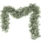 Artificial Eucalyptus Garland With White Flowers Berries Lush Greenery Vine For Wedding Home Dec 0