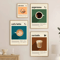 Vintage Coffee Culture Canvas Poster Latte Espresso Cafe Kitchen Wall Art 0