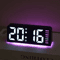 Digital LED Alarm Clock With Dual Alarms Night Light Modern Bedside Desk Clock With Date Display 4