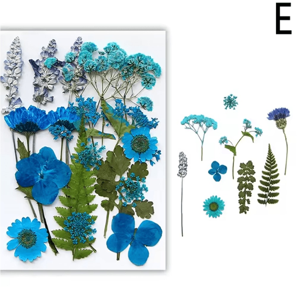 Natural Dried Flower Resin Fillers Real Floral Nail Art DIY Craft Decoration Set 4