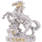 Rosewood Feng Shui Horse Statue Lucky Wealth Zodiac Desk Home Decor 5