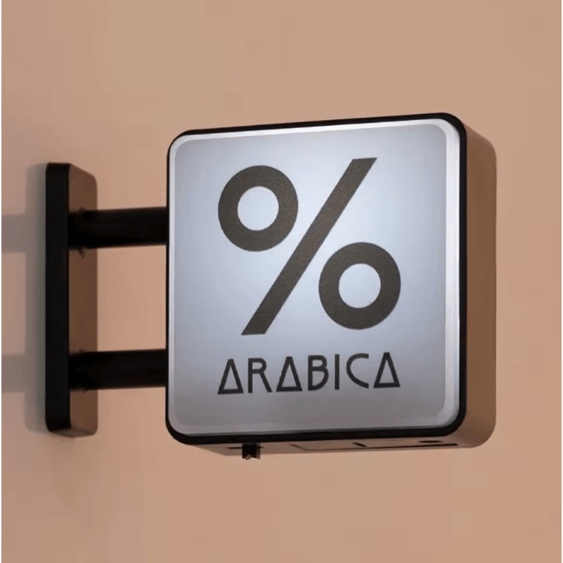 Mini Coffee LED Light Sign Magnet Aesthetic Coffee Corner Glow Decor 3