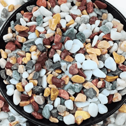 natural stone gravel pebbles micro landscape garden decor river rocks polished stones fish tank bottom sand mix color