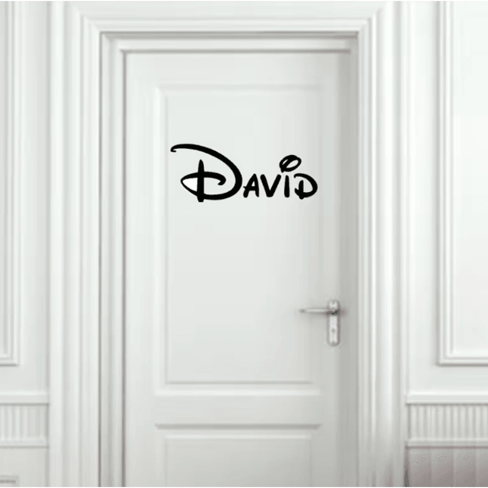 Personalized Kids Name Wall Sticker Custom Vinyl Nursery Bedroom Decor 1