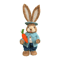 Large Straw Easter Bunny Decoration Rustic Spring Rabbit Home Garden Ornament 46cm 1