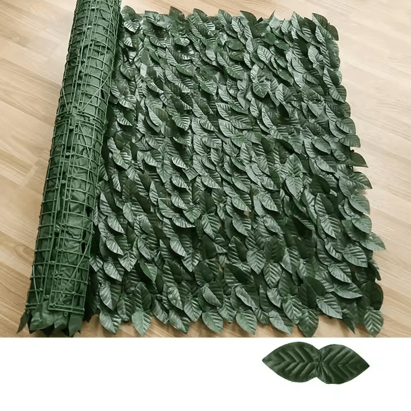 Artificial Ivy Leaf Fence Privacy Screen Balcony Garden Green Wall Decor 50 500cm 3