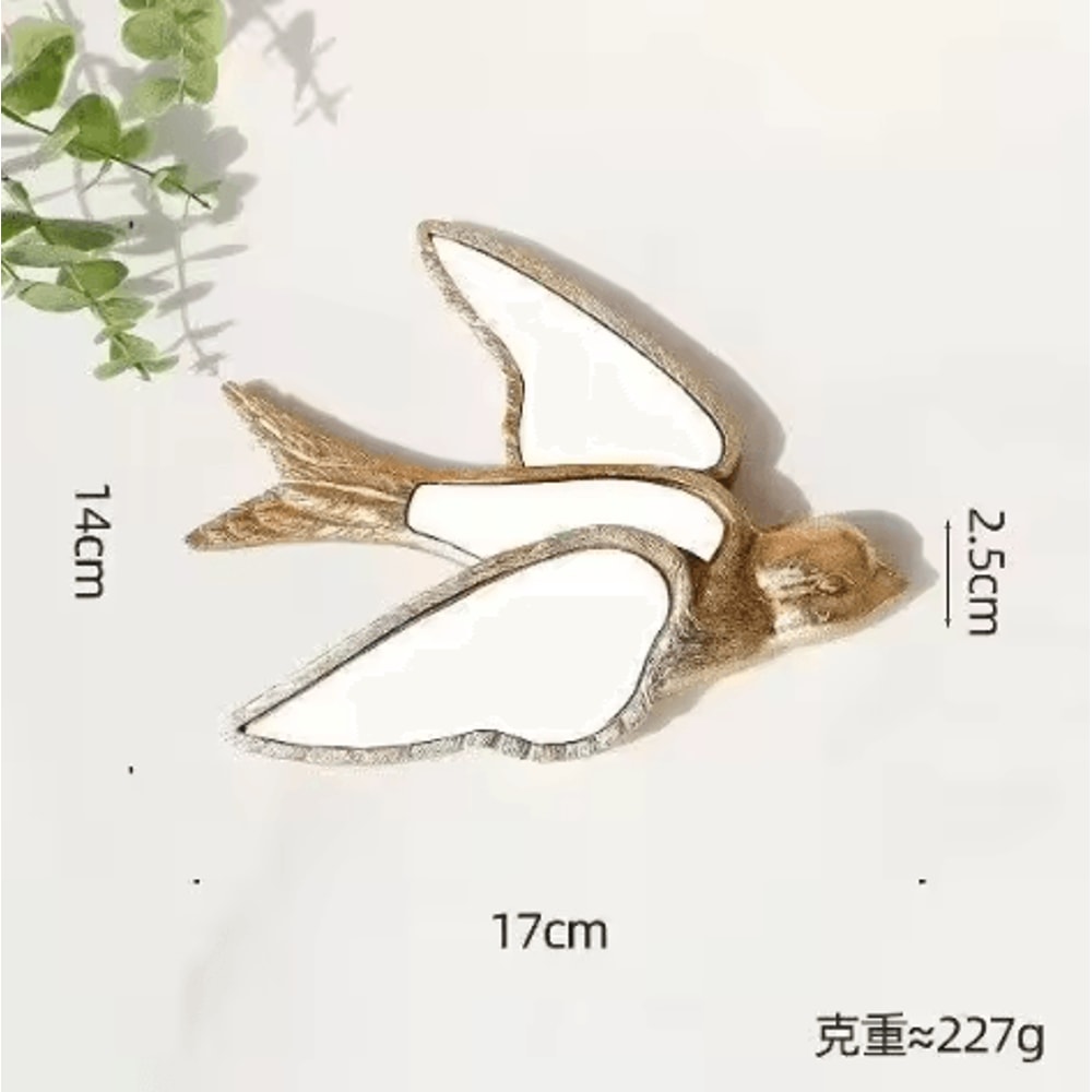 Vintage Dragonfly Resin Mirror Wall Art Elegant ButterflyInspired Home Decor 2