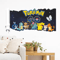 Cartoon Pikachu Wall Stickers Cute Kids Room Anime Decor Decals 0