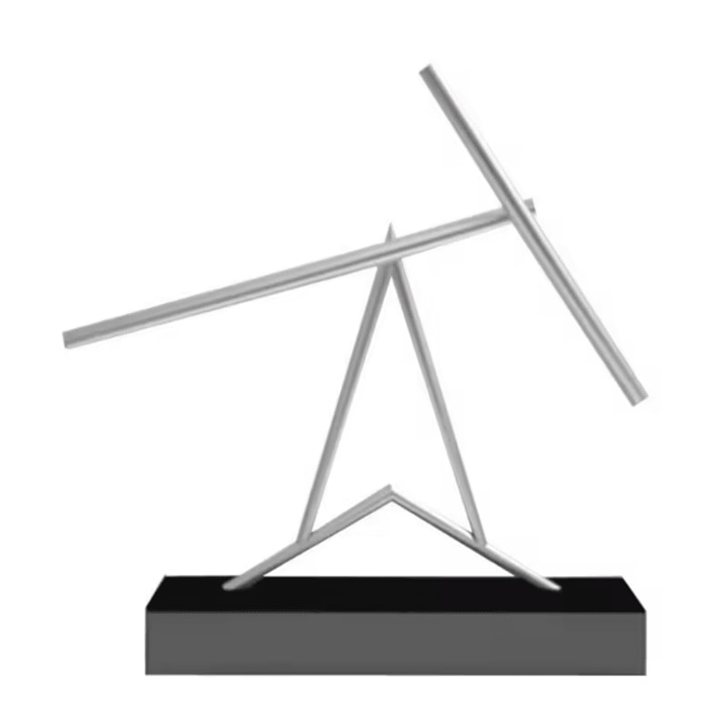 Newtons Cradle Kinetic Desk Toy Perpetual Motion Balance Ball Decor 4