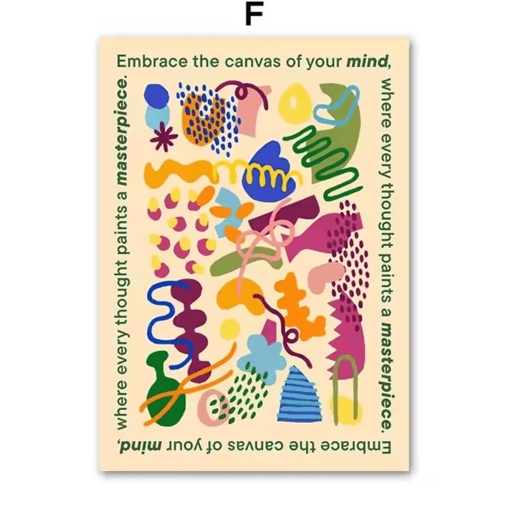 Abstract Crocodile Fish Sofa Canvas Wall Art Colorful Modern Living Room Decor 6